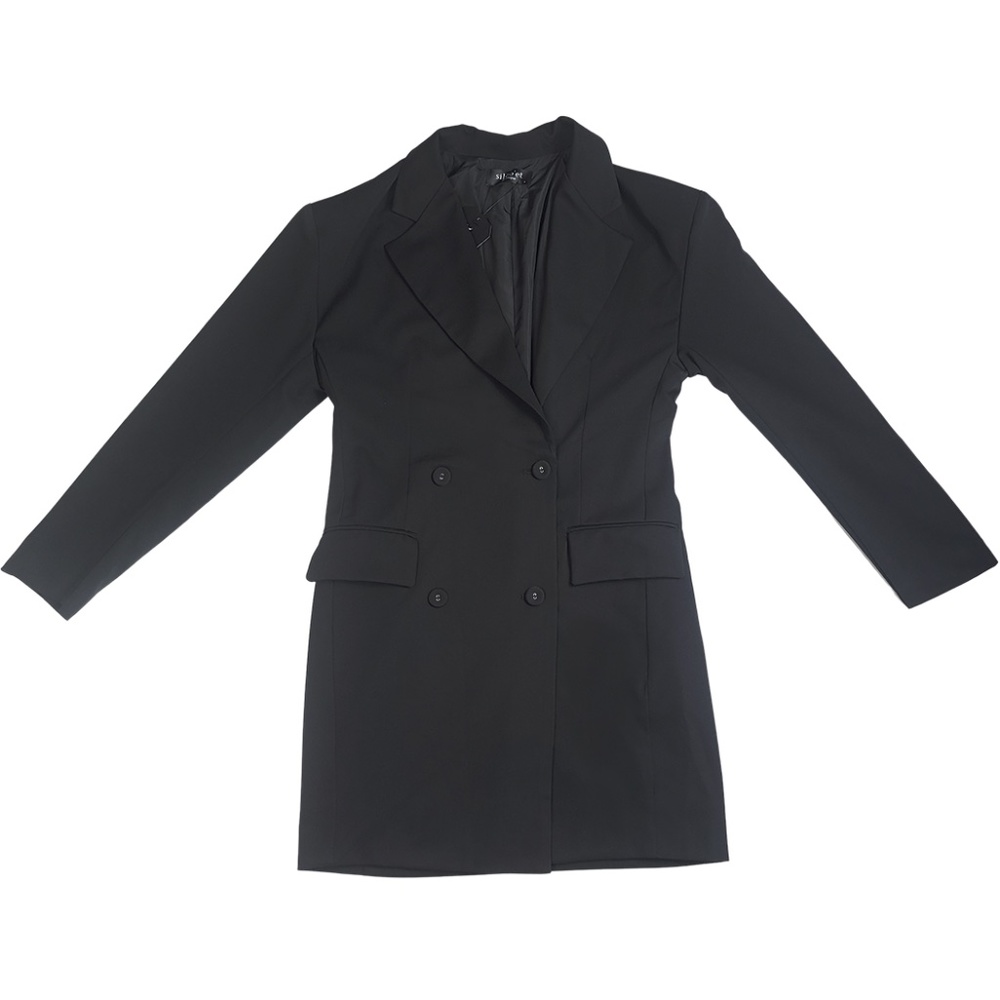 NEW "MADDIE" Black Blazer Dress